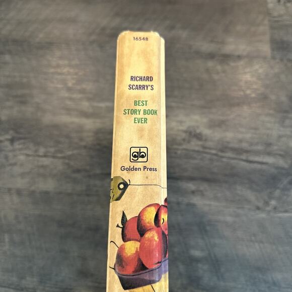 Richard Scarry's Best Story Book Ever Hardcover, Golden Book 1973 - Picture 7 of 8